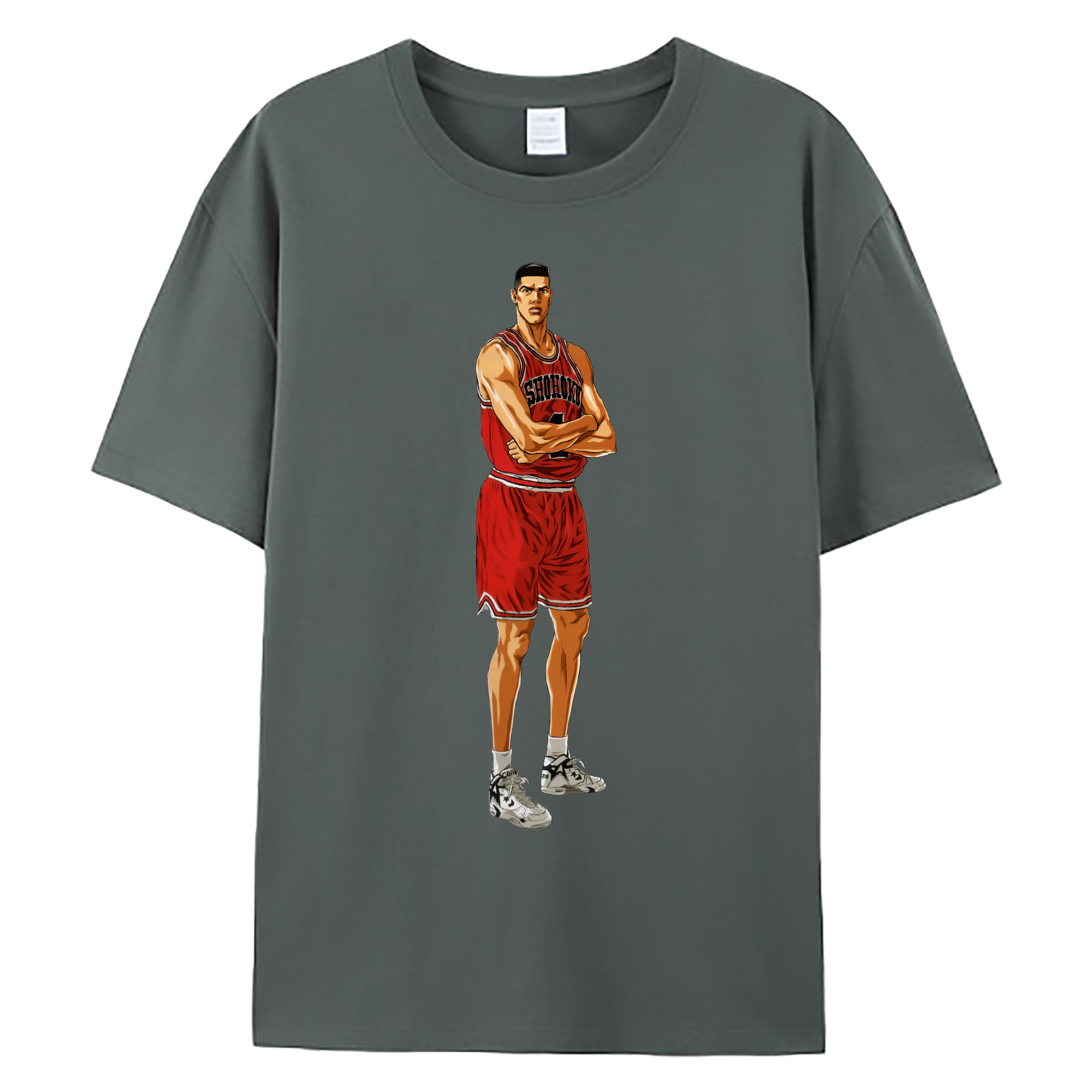 （画像用） SLAM DUNK／スラムダンク 綿100％ メンズ半袖Tシャツ｜肌触りやわらか＆通気性